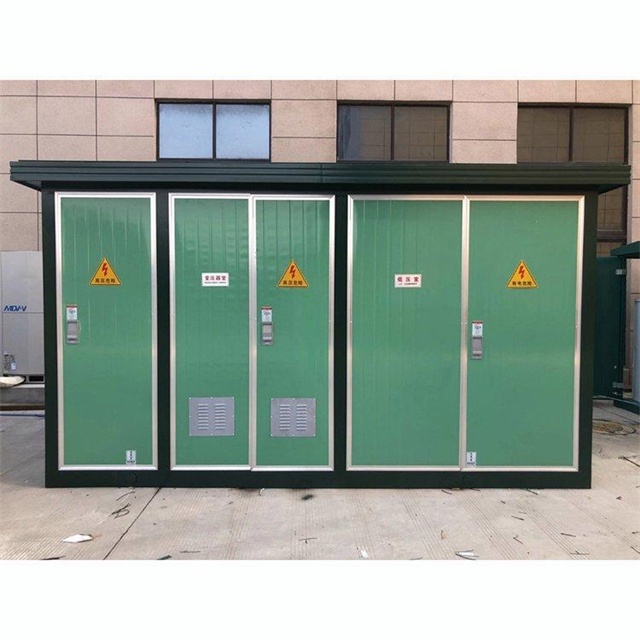 张家界1600KVA欧式箱式变压器